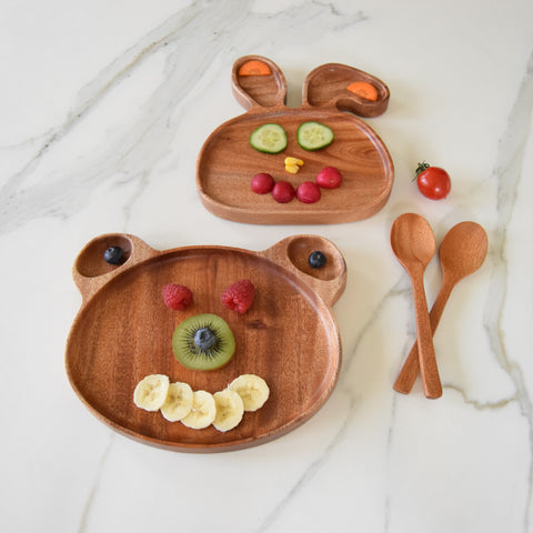 Imperfecte kinderborden - set van 2