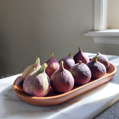 Khaya Wood Oval Platter