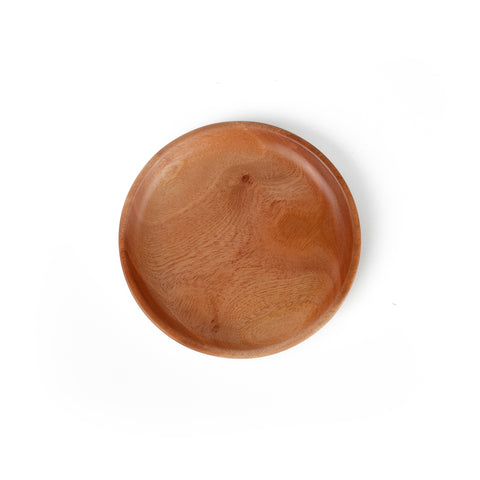 Frühstücksteller aus Holz