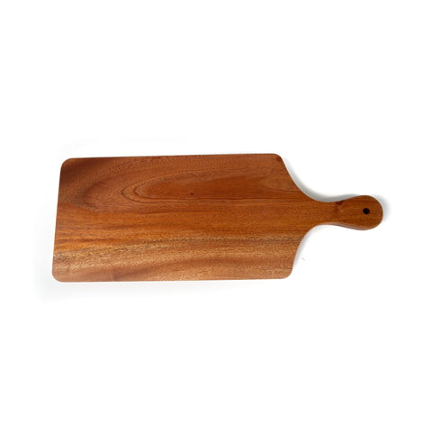 Planche à découper en bois + manche