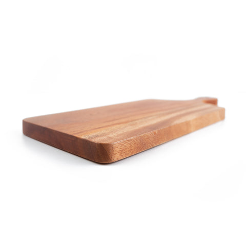 Planche à découper en bois + manche