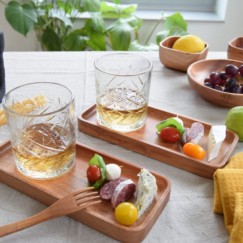 Khaya Wood Coffee Tray