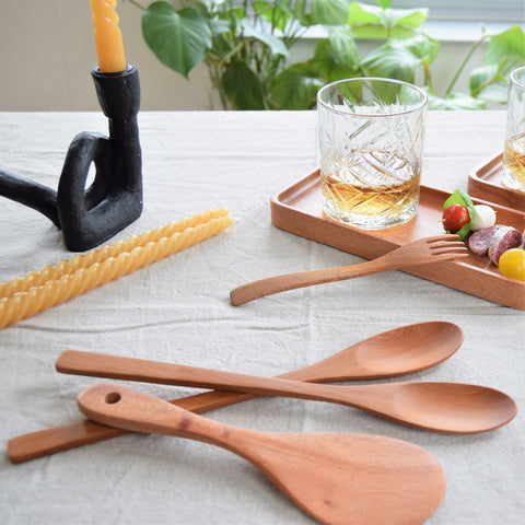 Rührlöffel aus Holz - 2 Stk