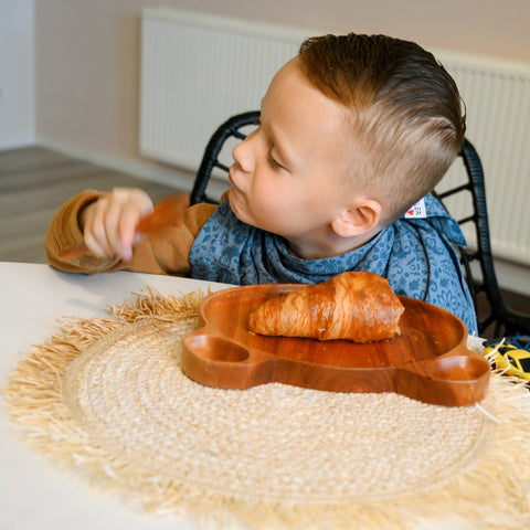 Khaya wood Kids Set - Bear