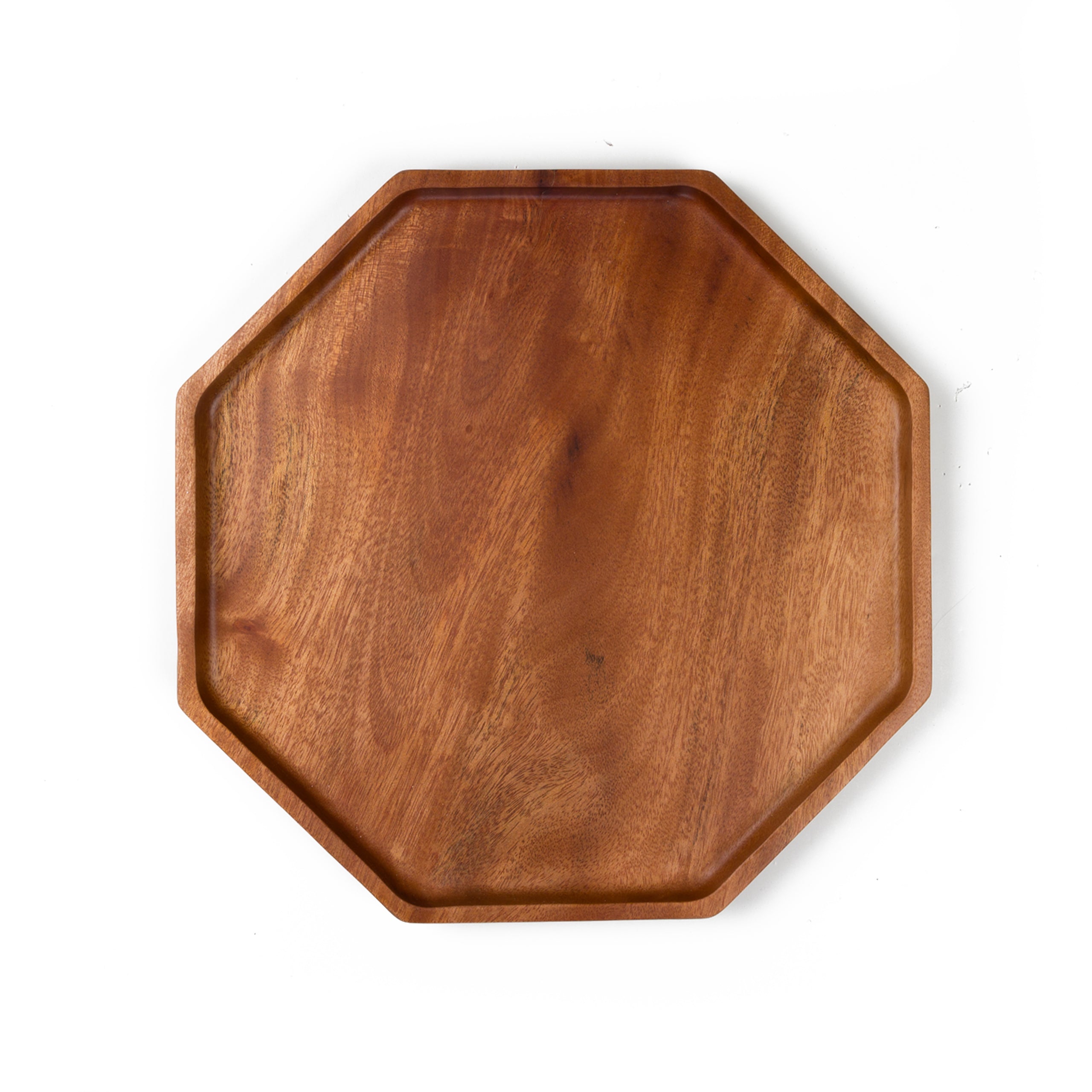 Khaya Wood Octagon Dinner Plate – Khaya Woodware