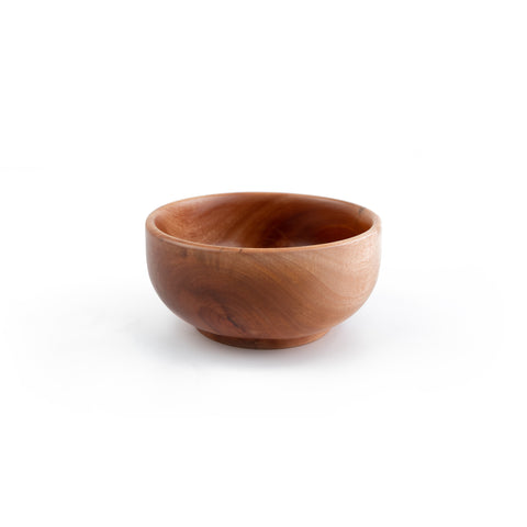 Khaya Wood Rice Bowl